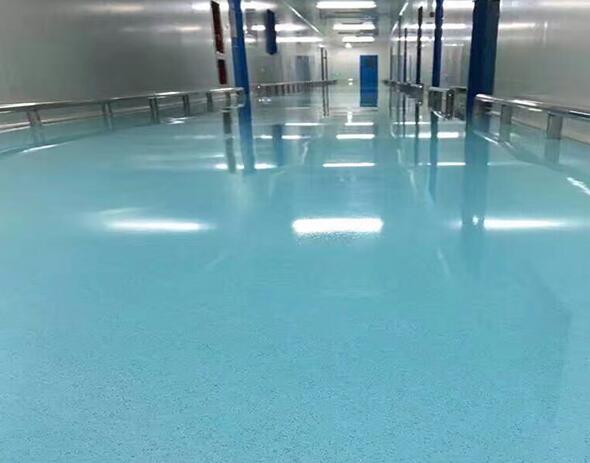 环氧自流平彩砂地坪涂装