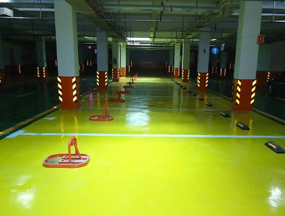 停车场环氧砂浆地坪涂装